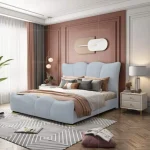 Giường Ngủ Bọc Nệm Hiện Đại Phong Cách Bắc Âu Nội Thất Greenfurni EGR-055