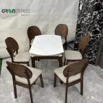 Bộ Bàn Ăn Tròn Mặt Đá Thông Minh GR513-2442