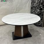 Bộ Bàn Ăn Tròn Mặt Đá Thông Minh GR663-2442