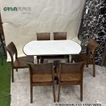 Bộ bàn ăn hiện đại nội thất Greenfurni GR005B-2442