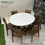 Bộ bàn ăn hiện đại nội thất Greenfurni GR005B-2442
