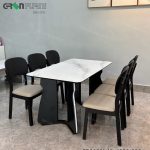 Bộ bàn ăn hiện đại nội thất Greenfurni GR831-2442