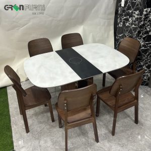 Bộ bàn ăn thông minh hiện đại nội thất Greenfurni GR809-2442