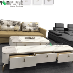 Set bàn trà kệ tivi mặt đá nhập khẩu GR 920-T