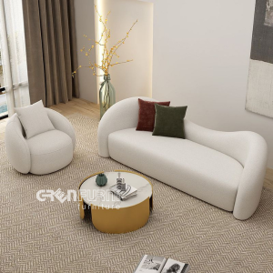 Sofa nhung decor hiện đại nội thất Greenfurni SF-DECOR02