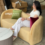 Sofa nhung decor hiện đại nội thất Greenfurni SF-DECOR02