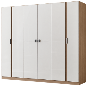 Tủ quần áo HW60611-6C – nội thất phòng ngủ