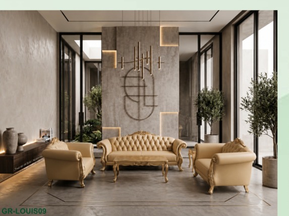 Sofa GR-LOUIS09 – nội thất phòng khách