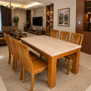 Bộ bàn ăn Click V02 – nội thất phòng ăn