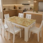 Bộ bàn ăn Turini V03 – nội thất phòng ăn
