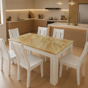 Bộ bàn ăn Turini V03 – nội thất phòng ăn