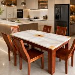 Bộ bàn ăn Turini V01 – nội thất phòng ăn