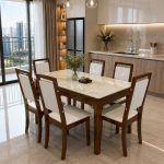 Bộ bàn ăn Lavega – nội thất phòng ăn