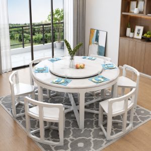 Bàn ăn tròn TD60251-13 – nội thất phòng ăn