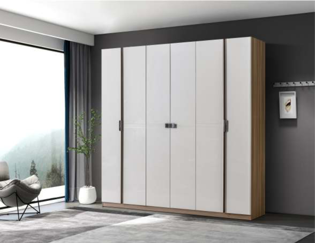 Tủ quần áo HW60611-6C – nội thất phòng ngủ
