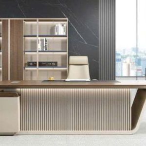 Bàn giám đốc DE12406-18 – nội thất văn phòng