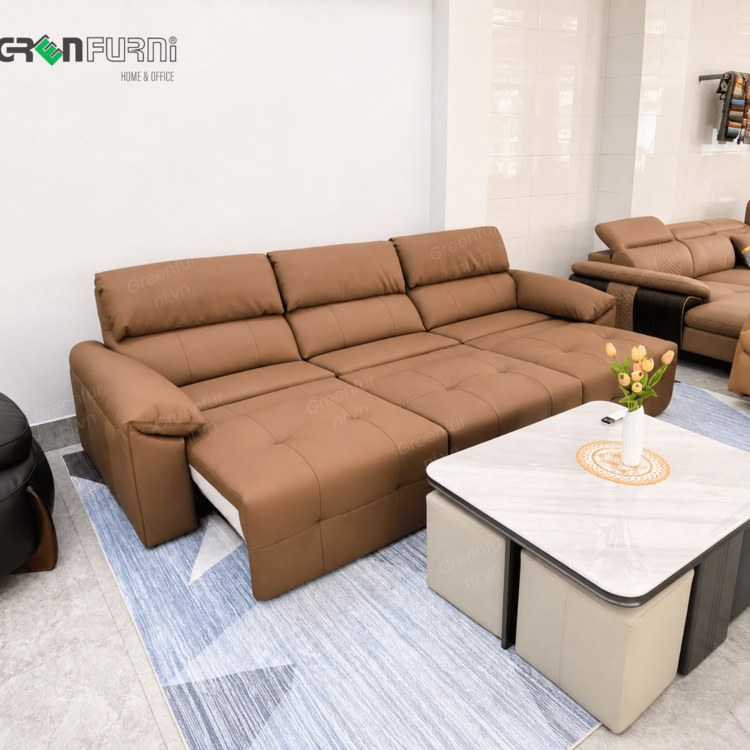 sofa điện da sinh thái